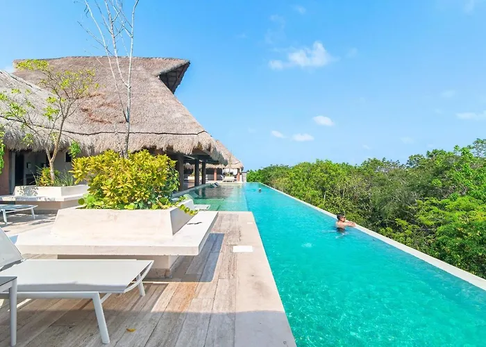 Apartment Modern Chic 1 Bedroom W/ Rooftop Infinity Pool Tulum